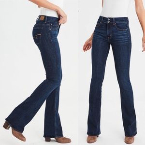 AE Artist Mid-Rise Flare Jeans - NWOT